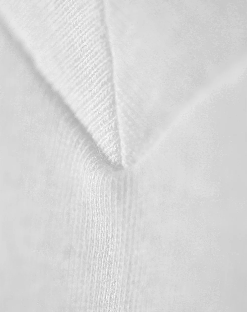 Camiseta slim algodón jersey x3unds blanca hombre - Image 7