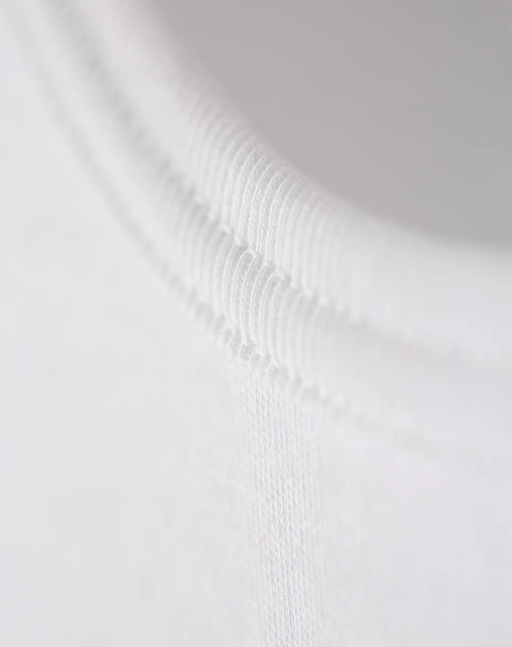Camiseta slim algodón x2unds blanca hombre - Image 7