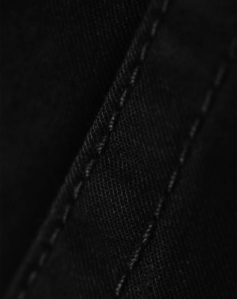 Pantalón cargo slim algodón negro hombre - Image 7