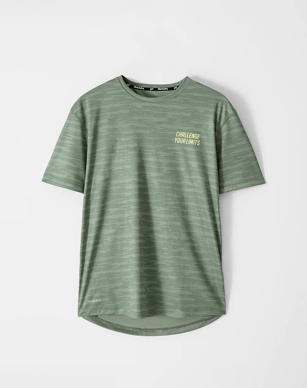 Camiseta deportiva control humedad verde hombre - Image 5