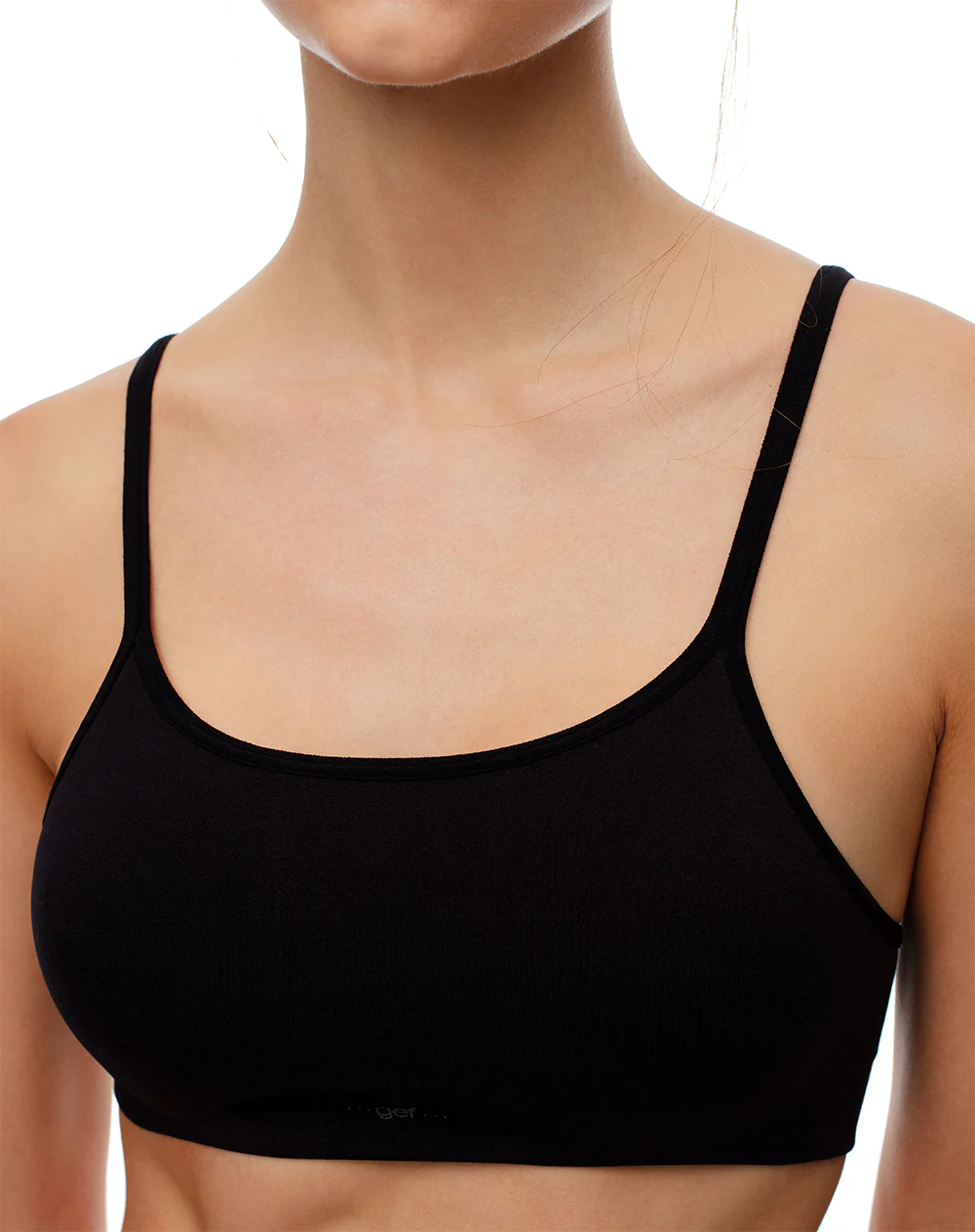 Top soporte medio seamless negro - Image 3