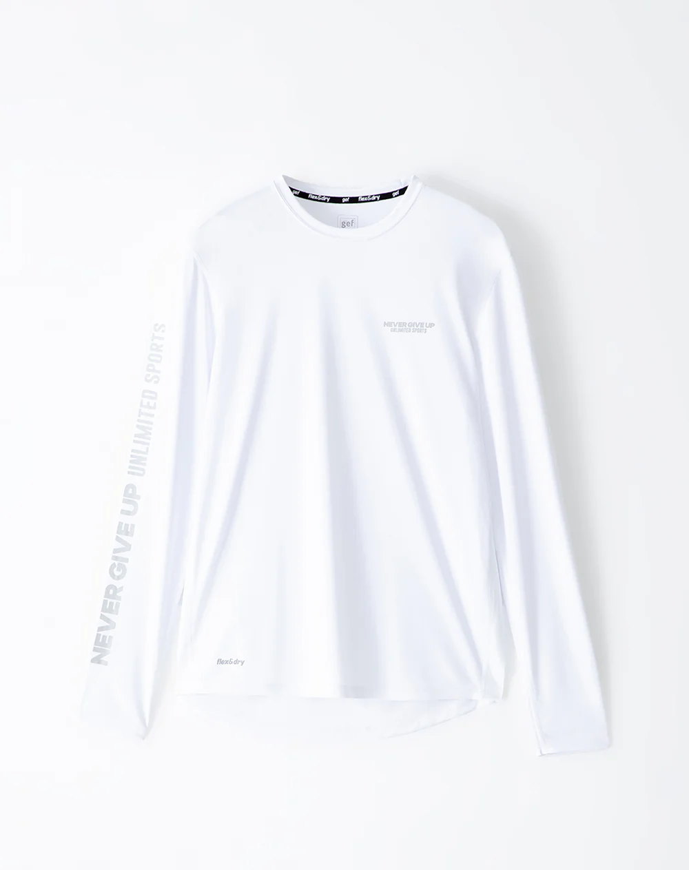 Camibuzo deportivo secado rápido blanco hombre - Image 6