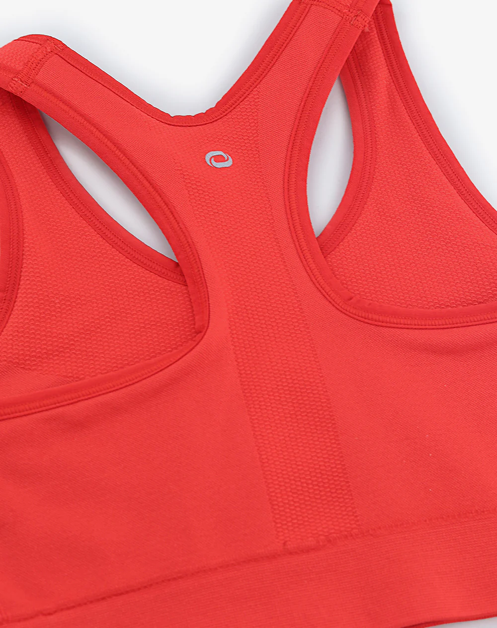 Top deportivo soporte alto seamless rojo - Image 6