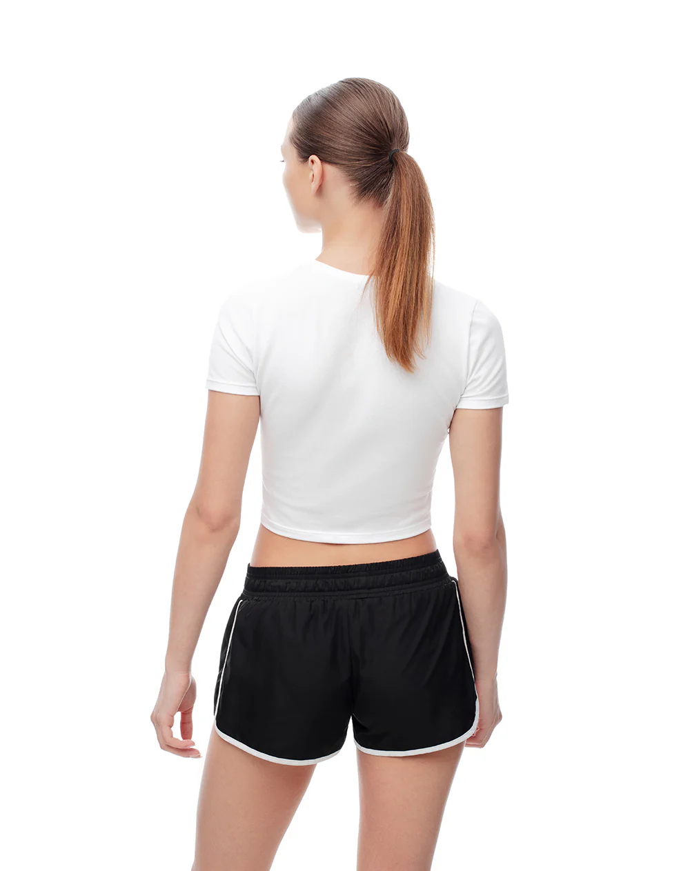 Short deportivo ciclista interno negro mujer - Image 4