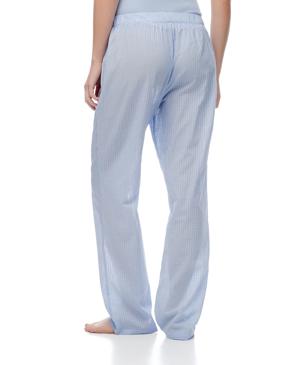 Pantalón de pijama azul mujer - Image 2