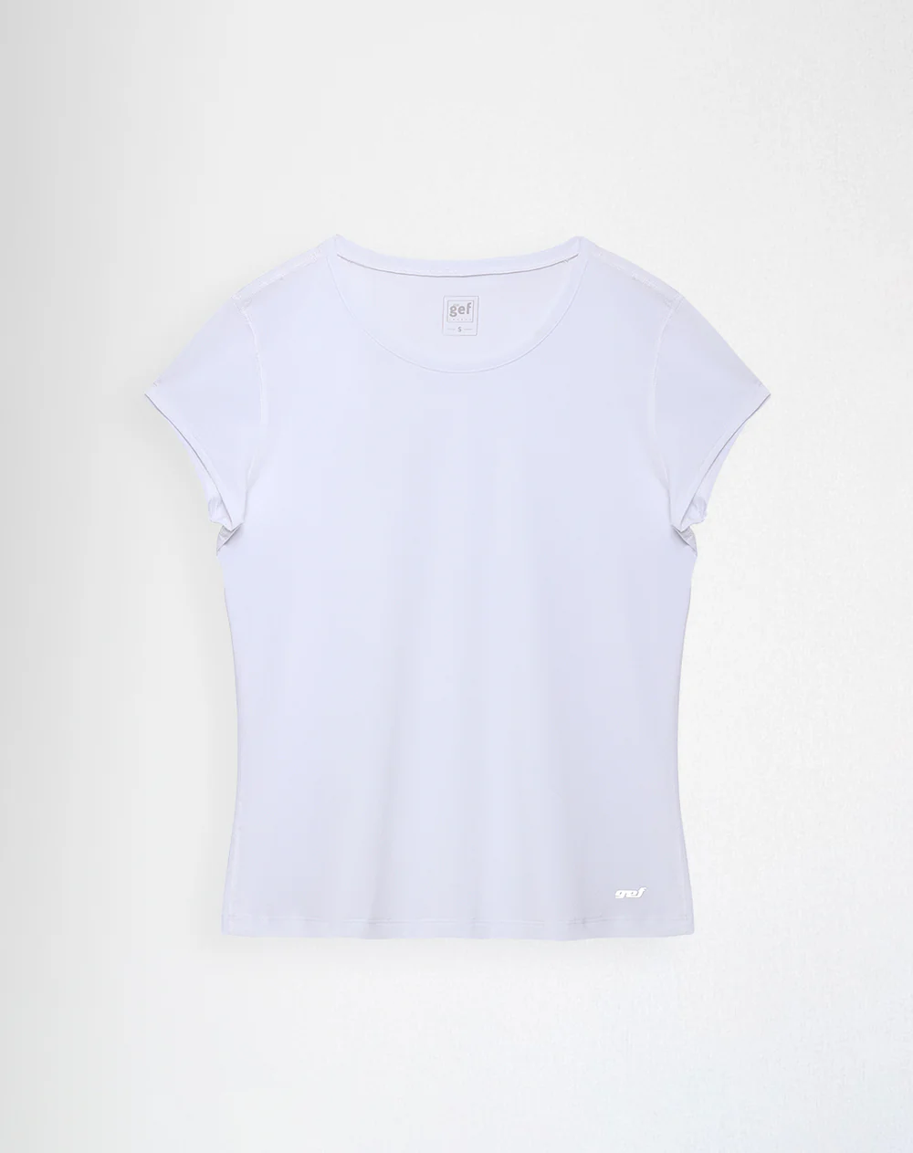 Camiseta deportiva secado rápido blanca mujer - Image 5
