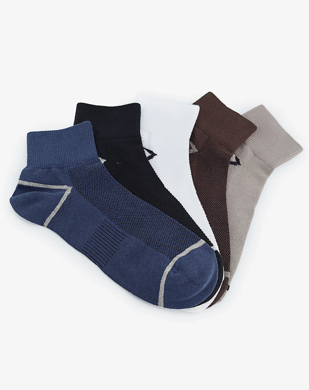 Medias hombre tobillera transpirable pack x5 surtido - Image 4