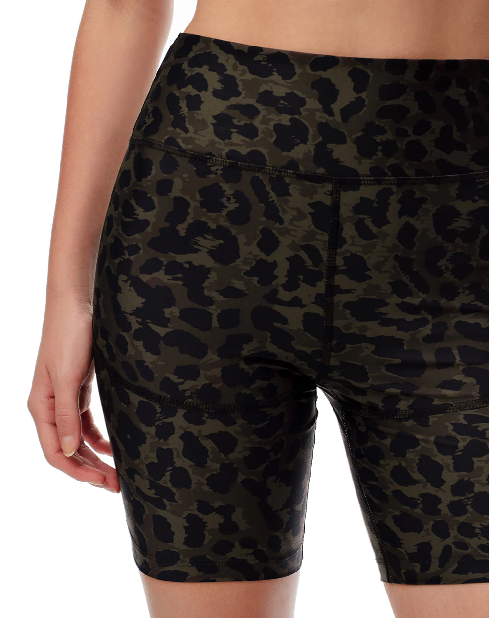Biker deportivo soporte abdomen estampado mujer - Image 4