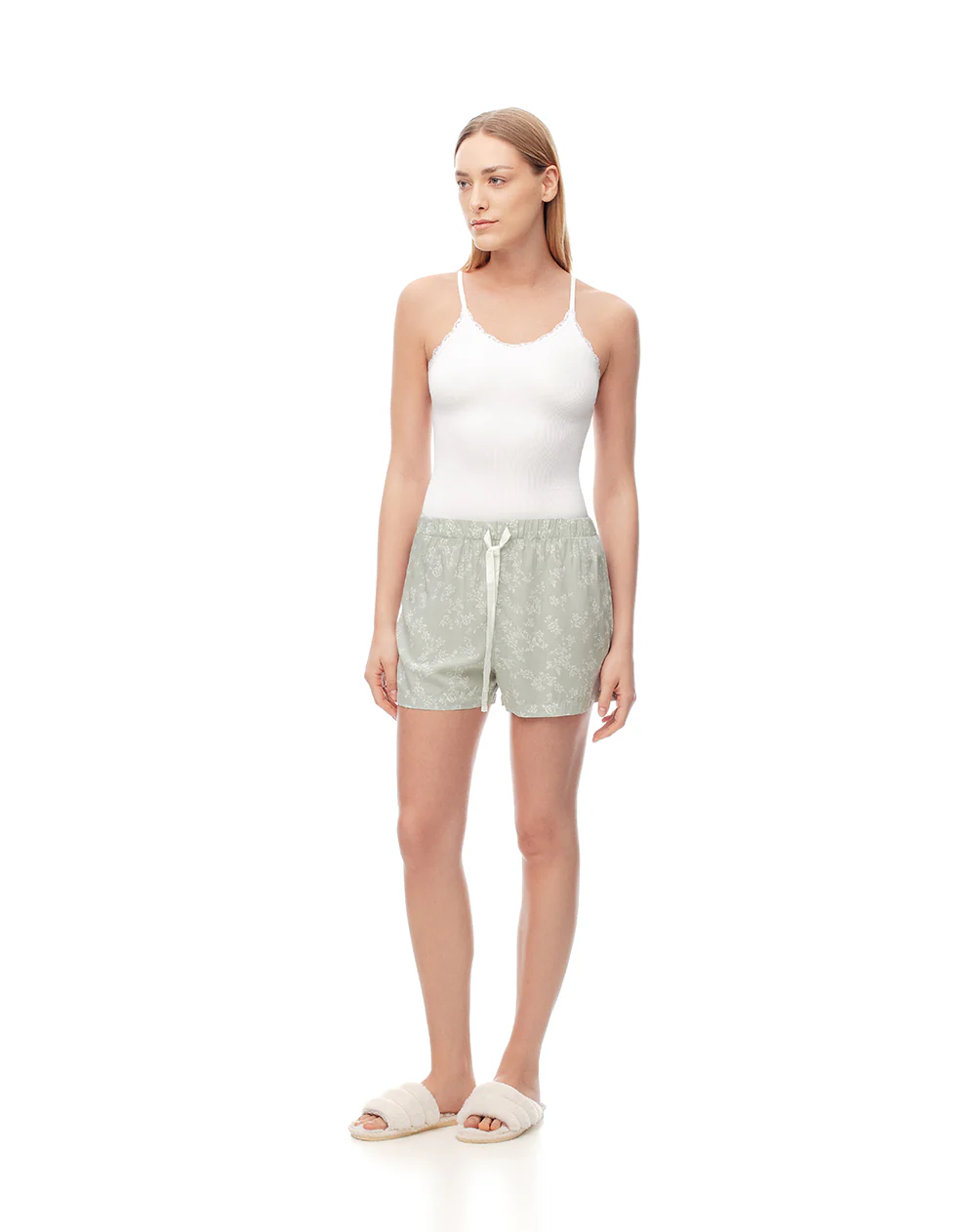 Short de pijama estampado mujer - Image 4