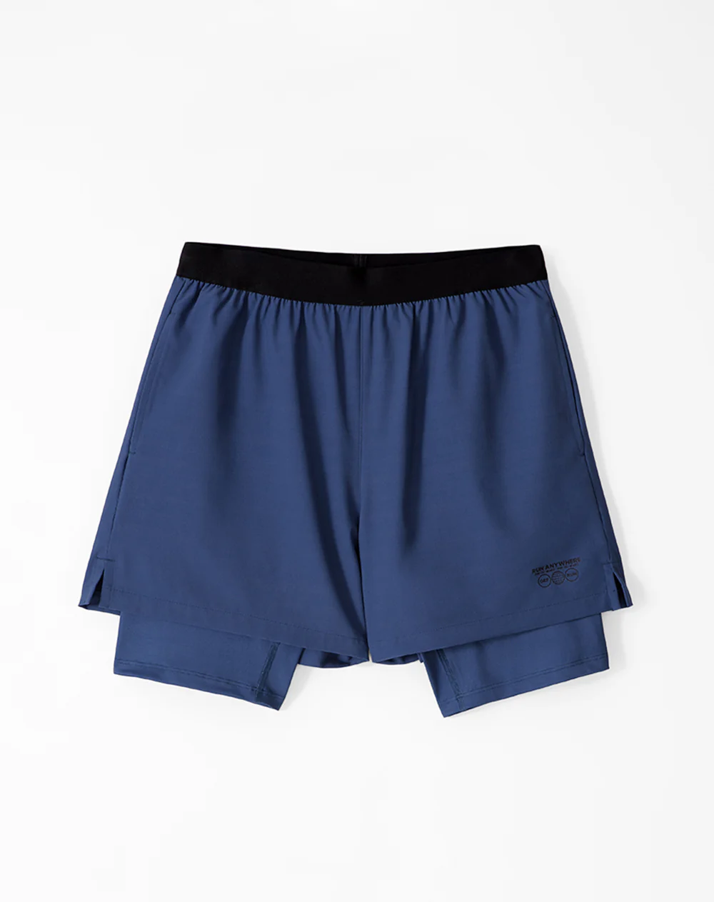 Pantaloneta deportiva ciclista interno azul hombre - Image 7