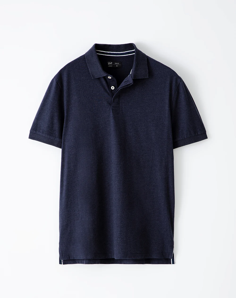 Polo slim algodón azul hombre - Image 6