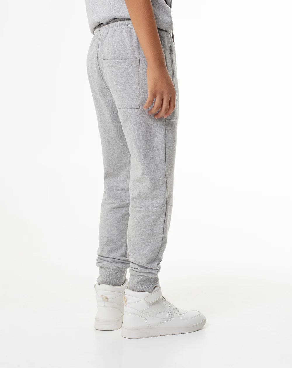 Jogger regular gris niño - Image 2