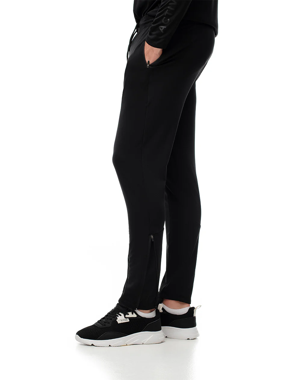 Pantalón deportivo control humedad negro hombre - Image 5