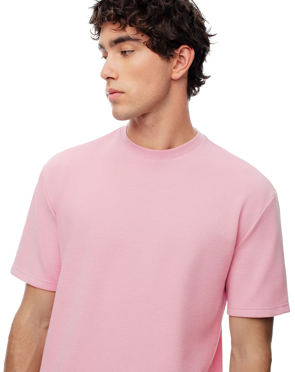 Camiseta regular palo rosa hombre - Image 3