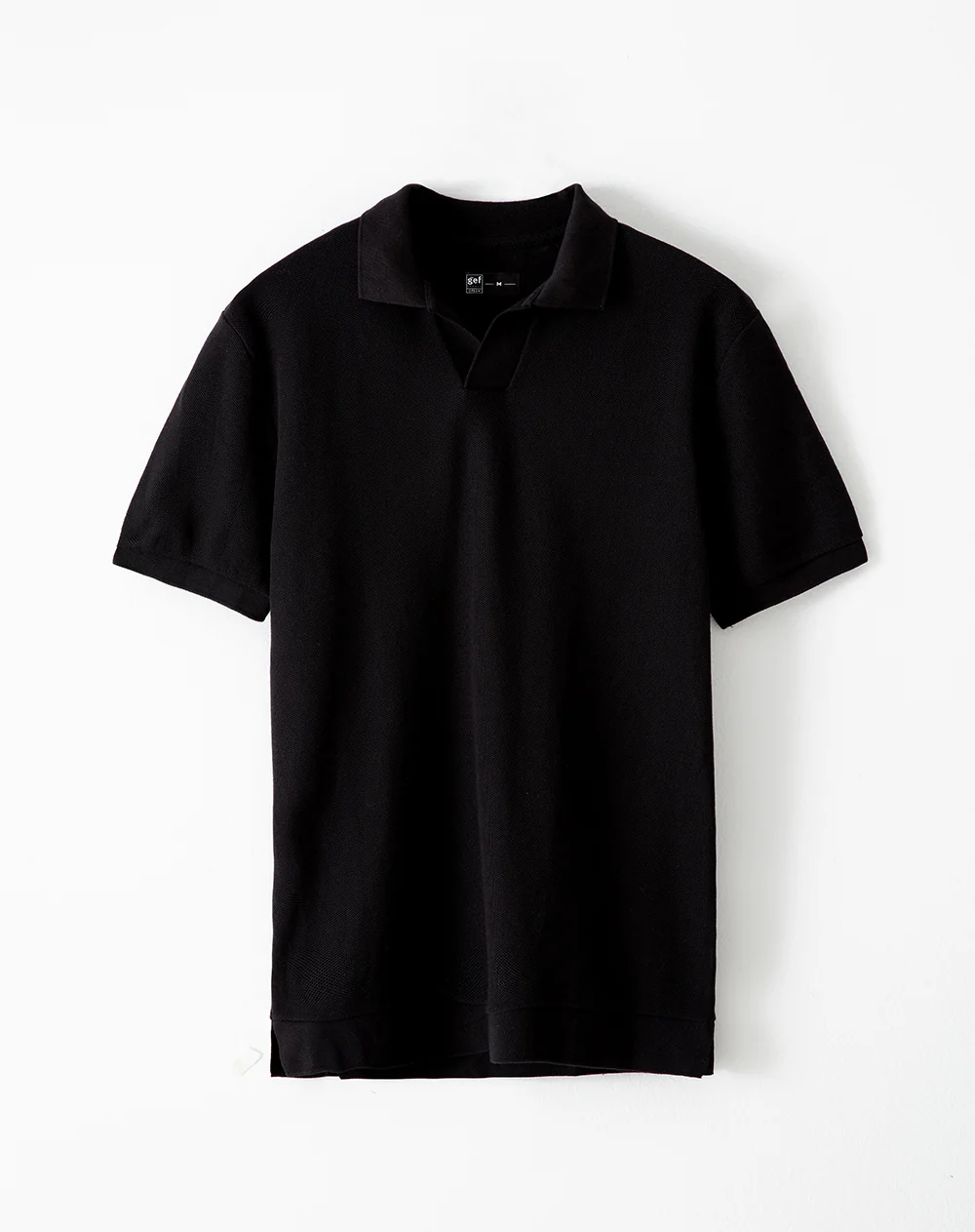 Polo regular algodón negra hombre - Image 6