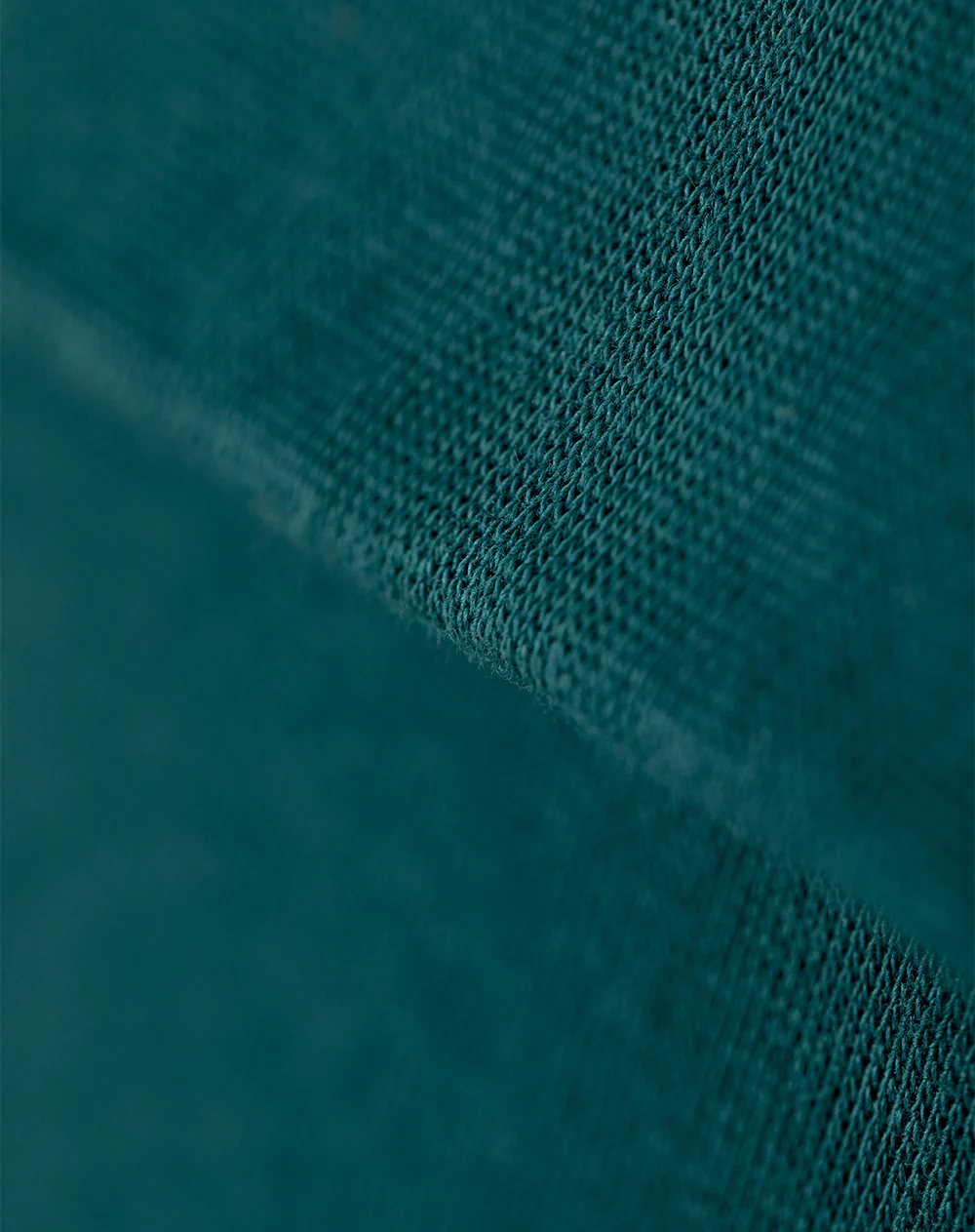 Top off-shoulder slim algodón verde mujer - Image 6