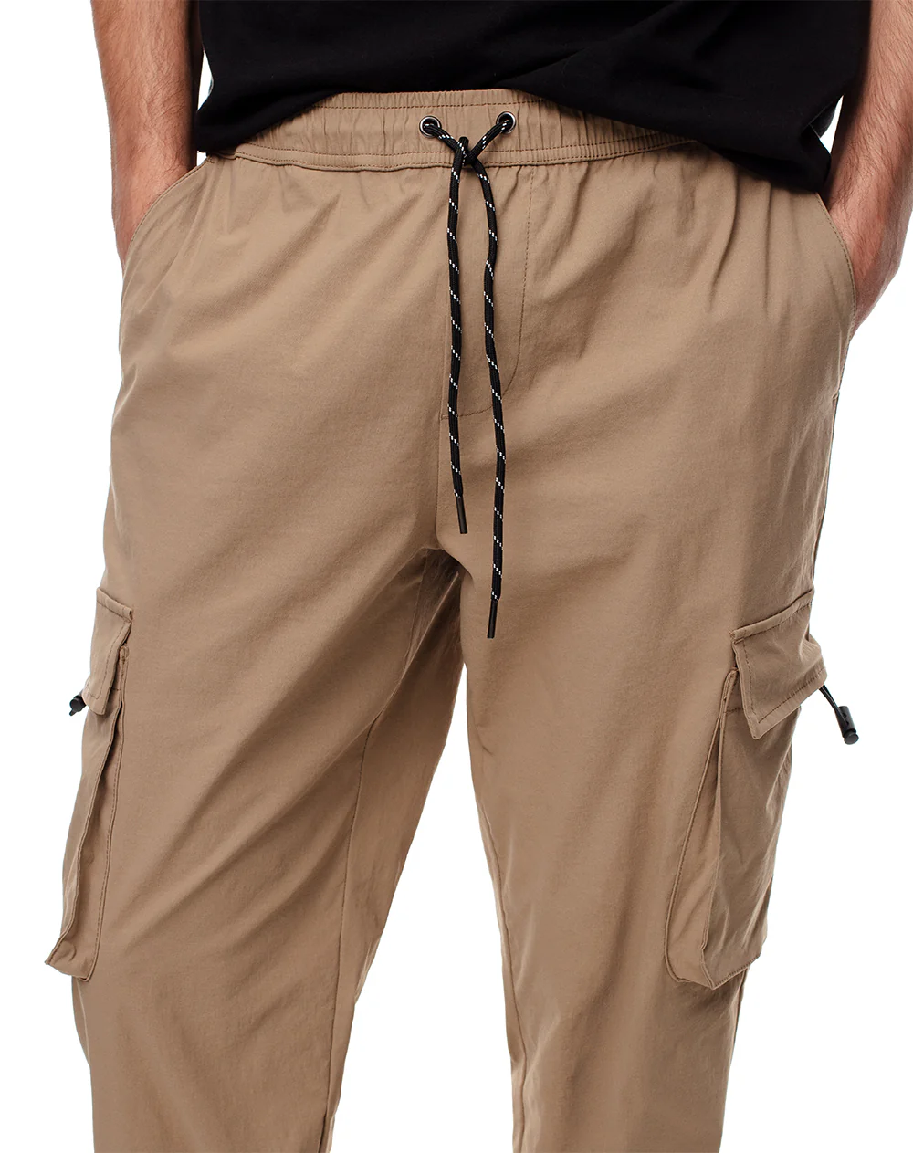 Pantalón cargo regular liviano habano hombre - Image 5