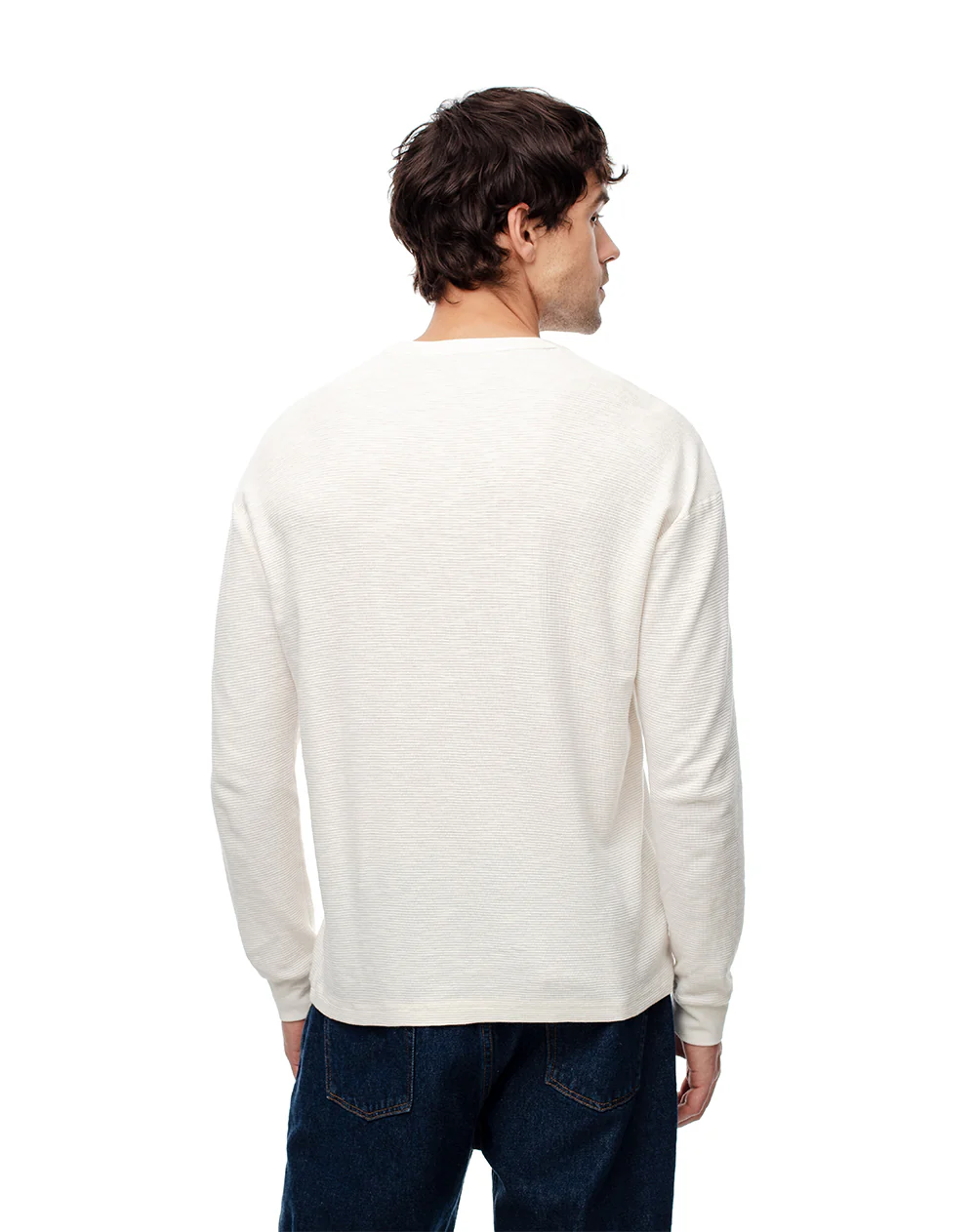 Camibuzo regular algodón vainilla hombre - Image 2