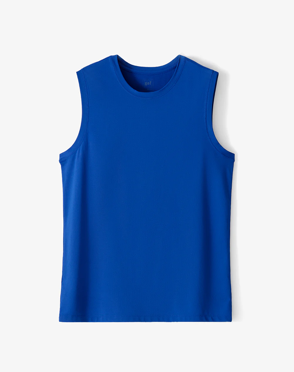 Camisilla deportiva antibacterial azul hombre - Image 5