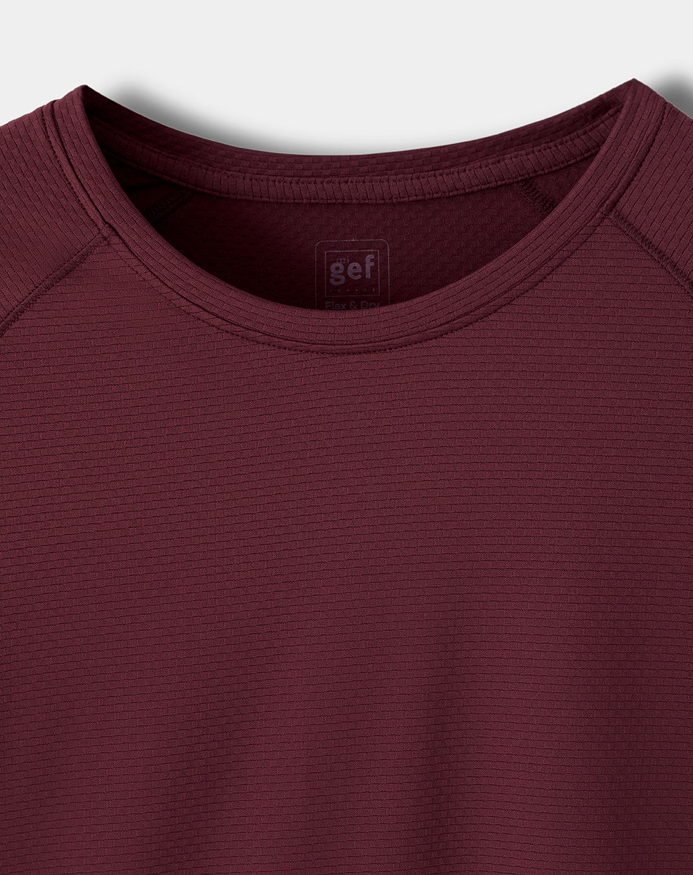 Camiseta deportiva control humedad vinotinto hombre - Image 8