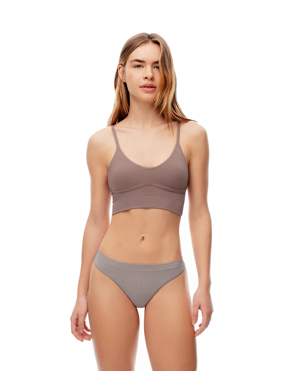 Panty tipo tanga seamless tiro medio x3unds surtido - Image 3