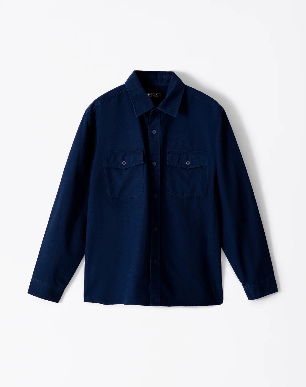 Camisa manga larga regular denim hombre - Image 5