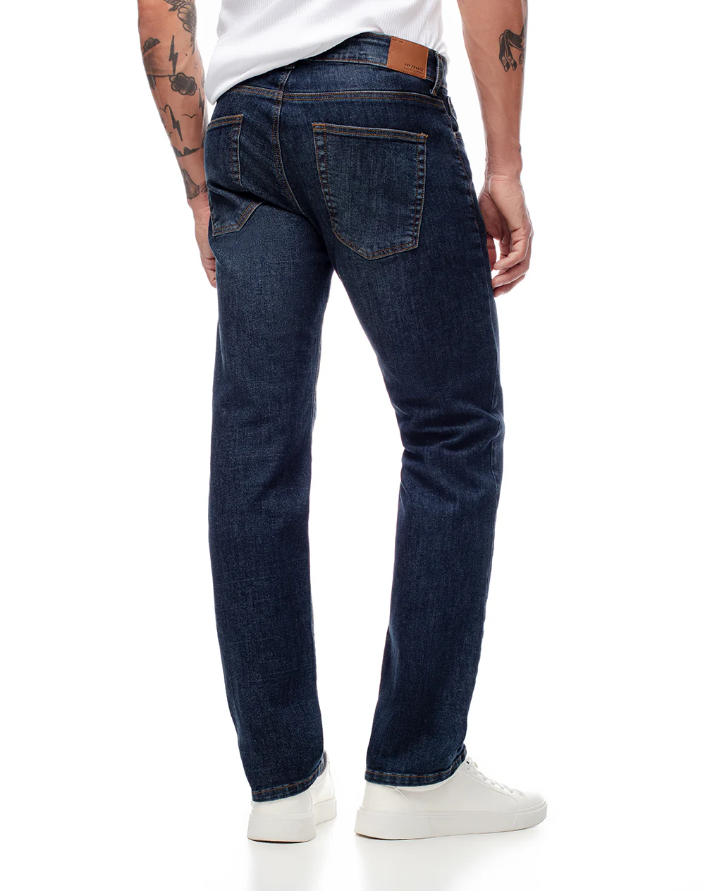 Jean straight índigo oscuro hombre - Image 2