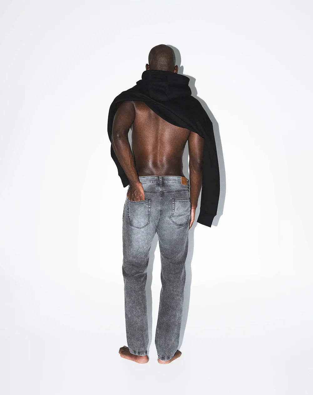 Jean straight gris hombre - Image 2