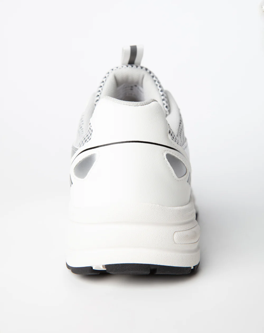 Tenis retro tipo runner blancos mujer - Image 5