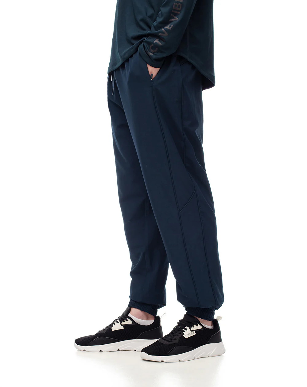 Jogger secado rápido azul hombre - Image 5