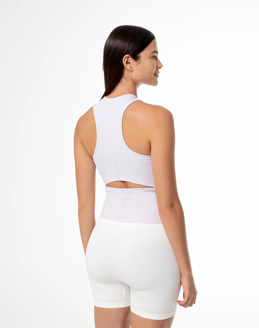 Camiseta esqueleto deportiva secado rápido lila mujer - Image 4