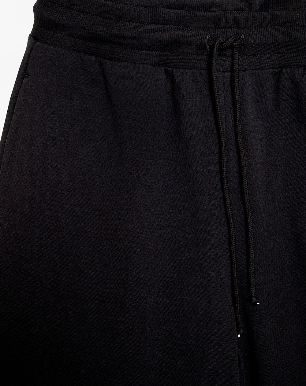 Pantalón relax tiro medio algodón negro mujer - Image 7