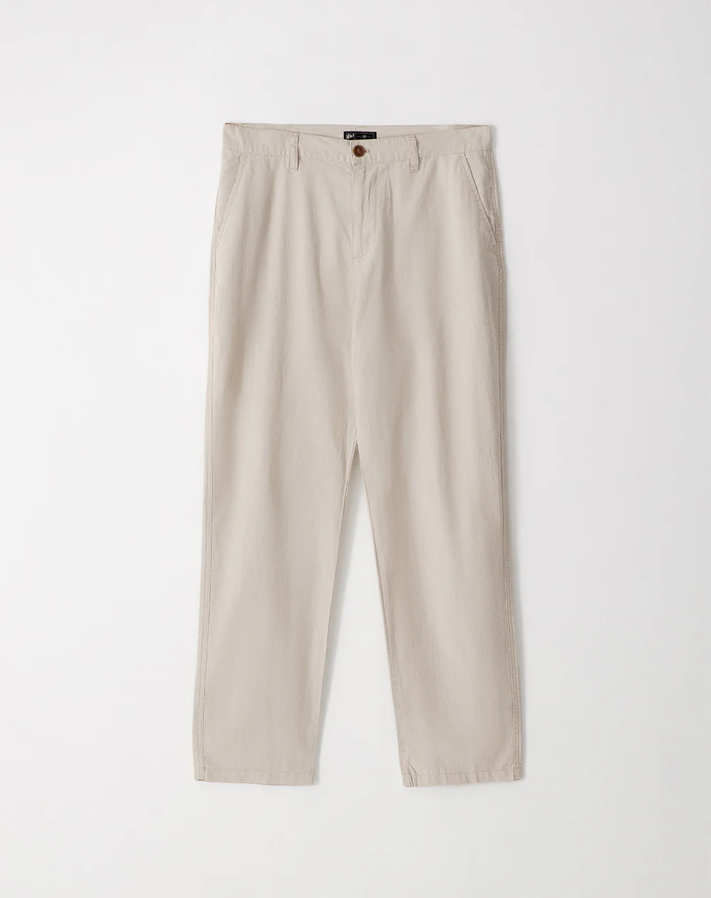Pantalón chino regular caqui hombre