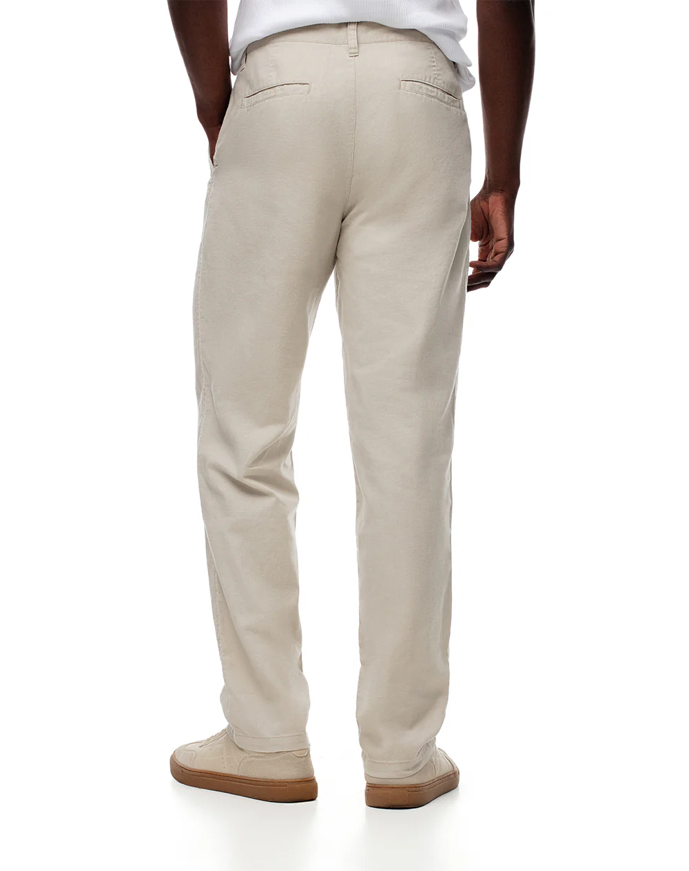 Pantalón chino regular caqui hombre - Image 3