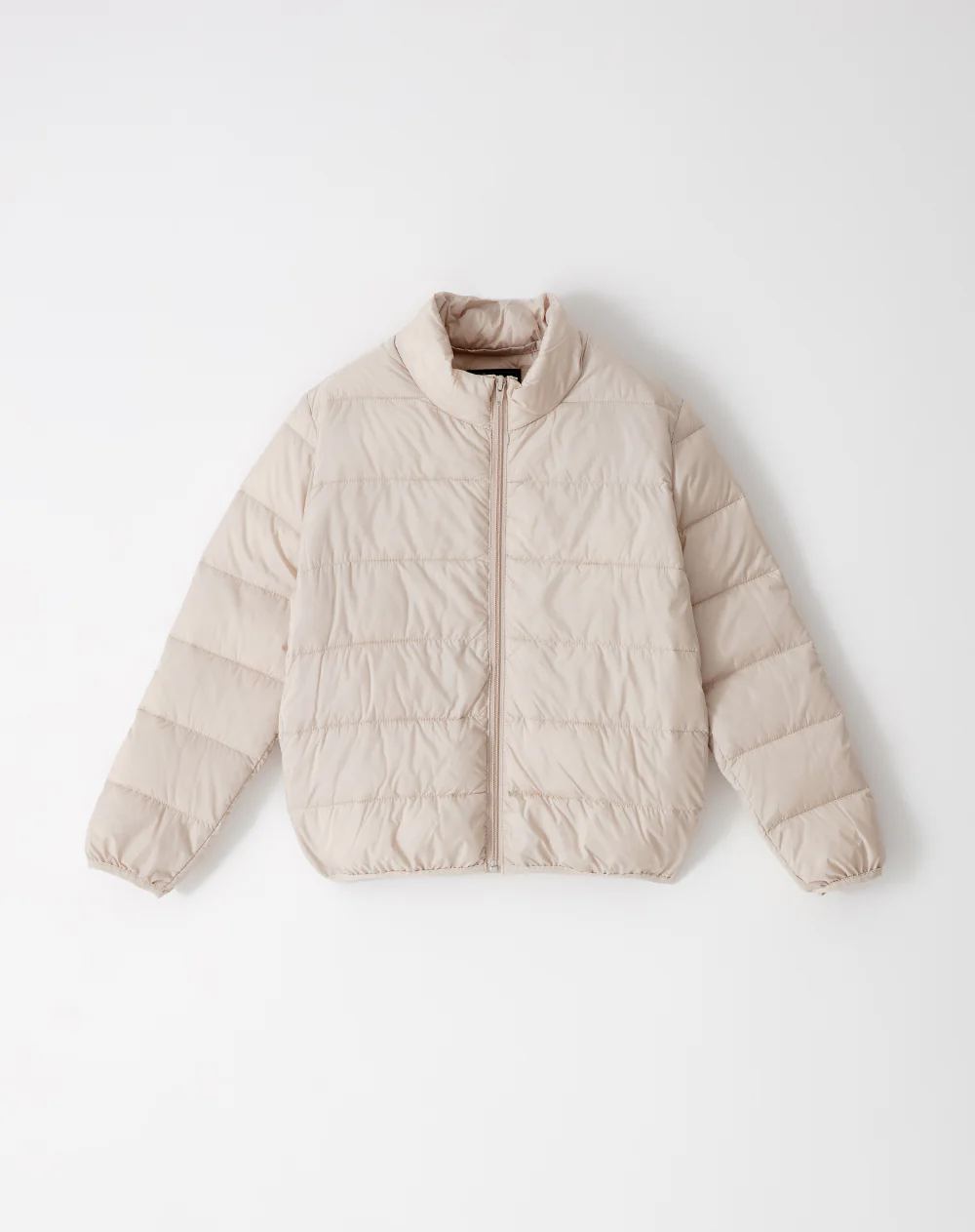 Chaqueta alcolchada crema niña - Image 5