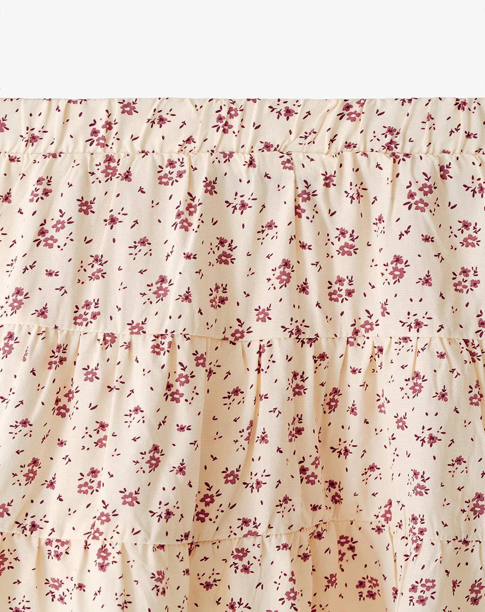 Falda tiro medio capas estampada niña - Image 7
