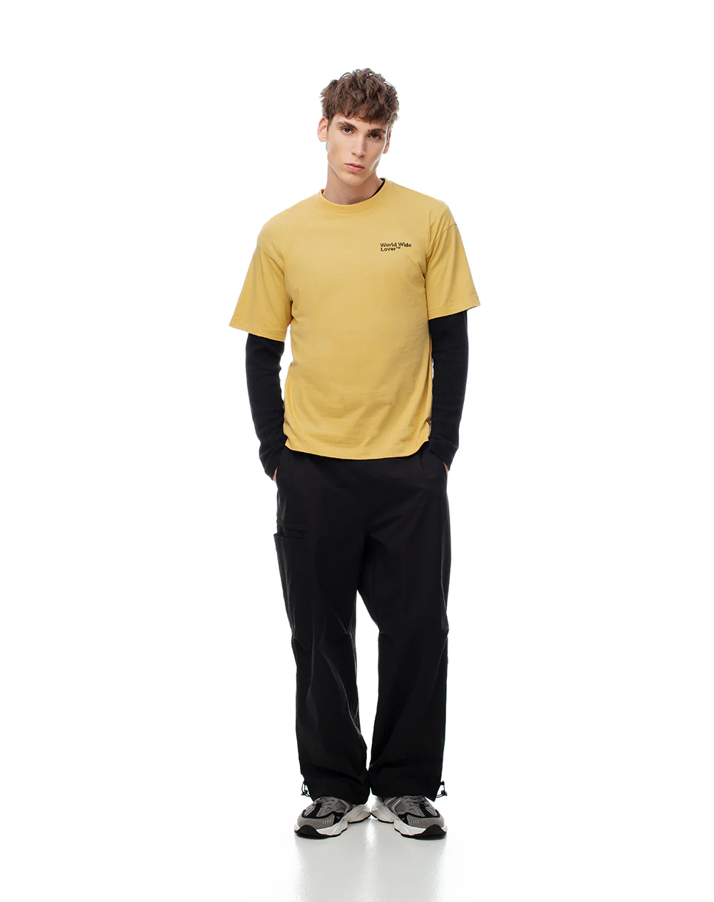 Camiseta regular algodón estampada hombre - Image 3
