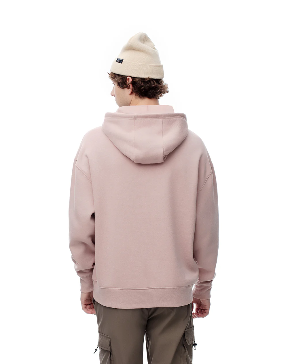Buzo tipo hoddie palo rosa hombre - Image 2