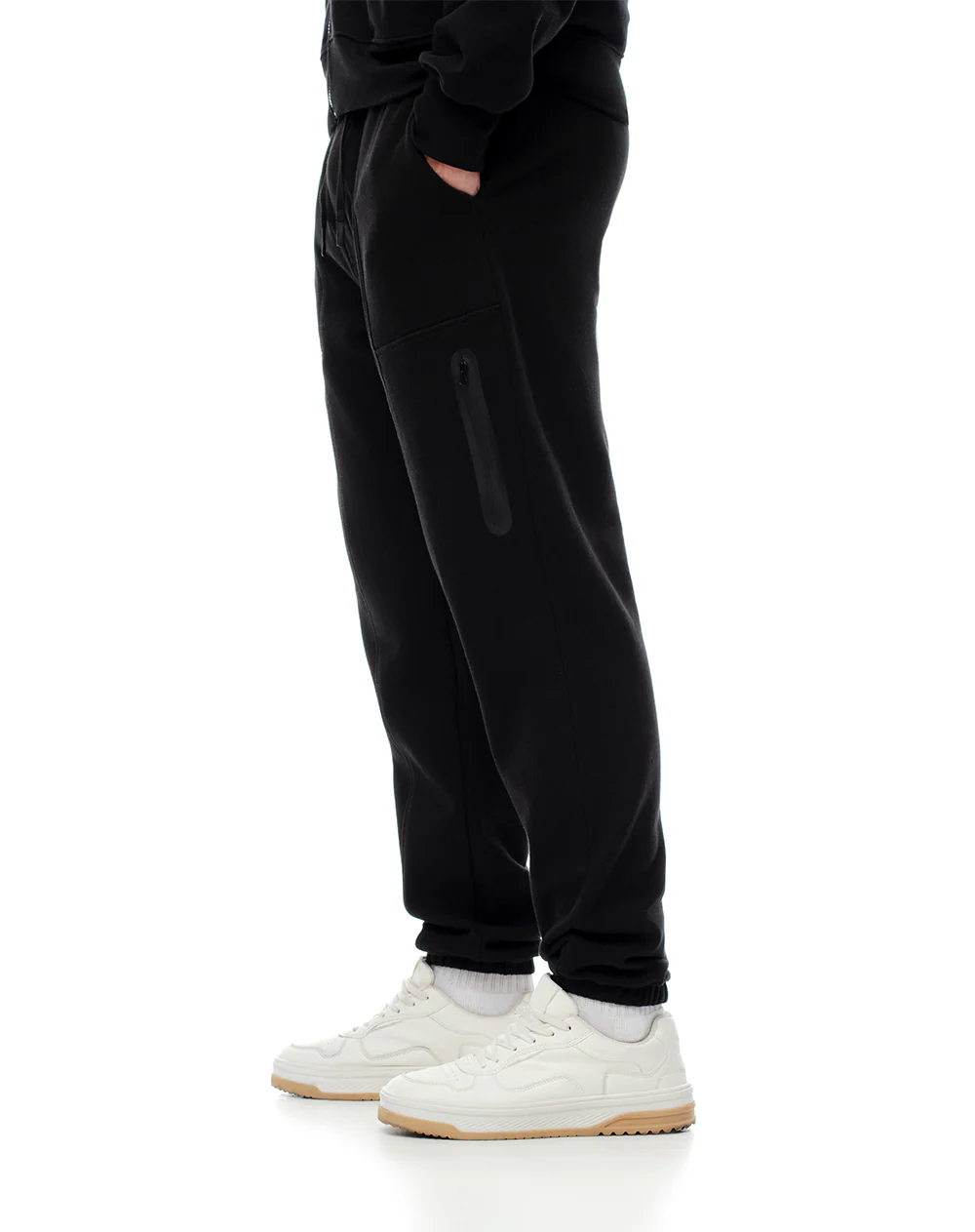 Jogger regular negro hombre - Image 4