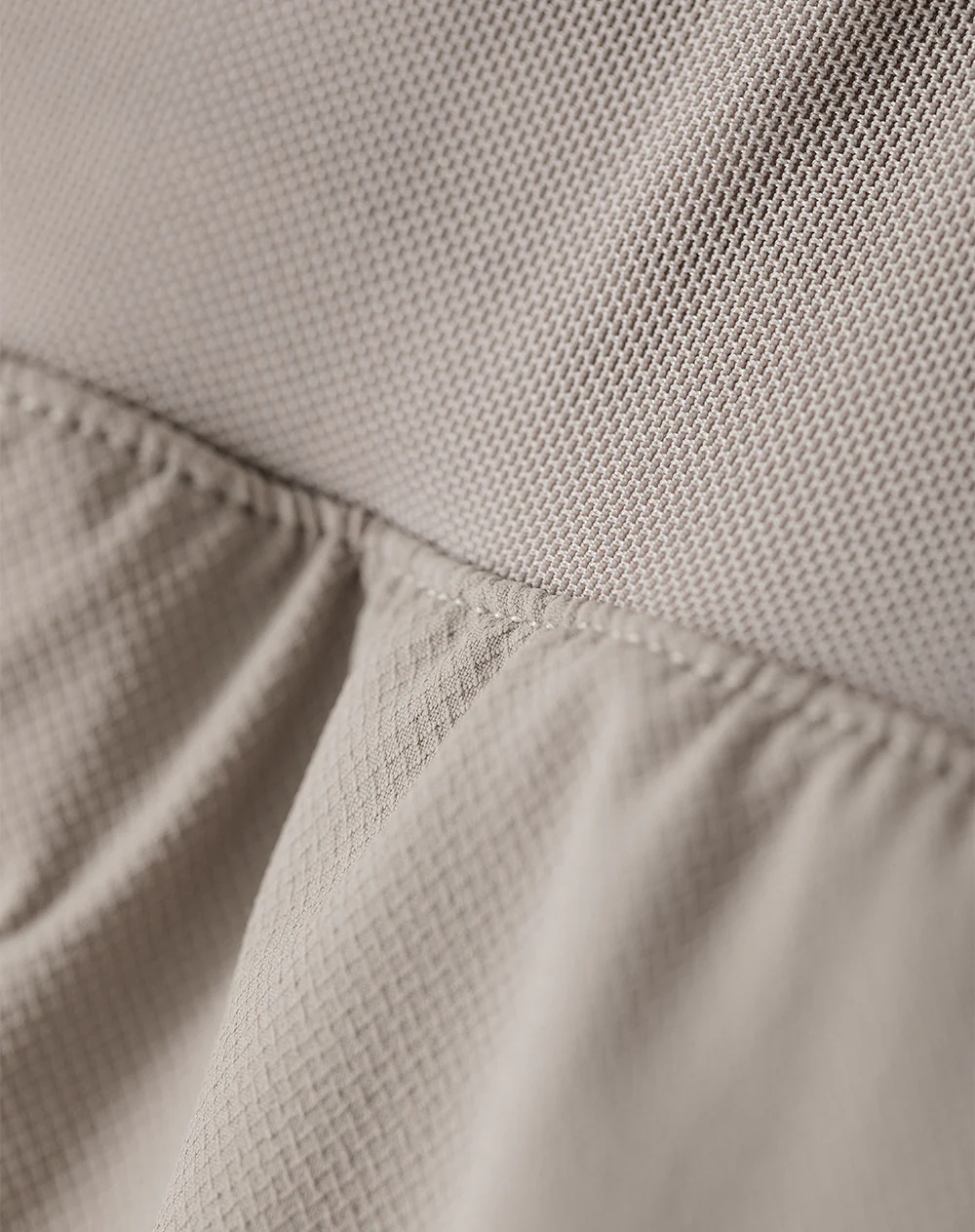 Pantaloneta deportiva secado rápido taupe hombre - Image 7