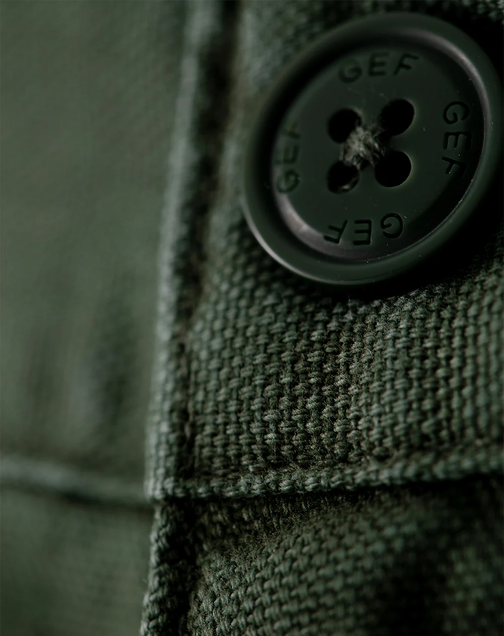 Pantalón cargo oversize verde hombre - Image 6