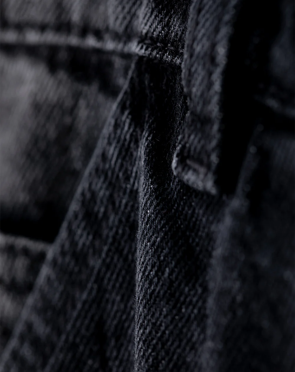 Bermuda denim regular negro hombre - Image 7