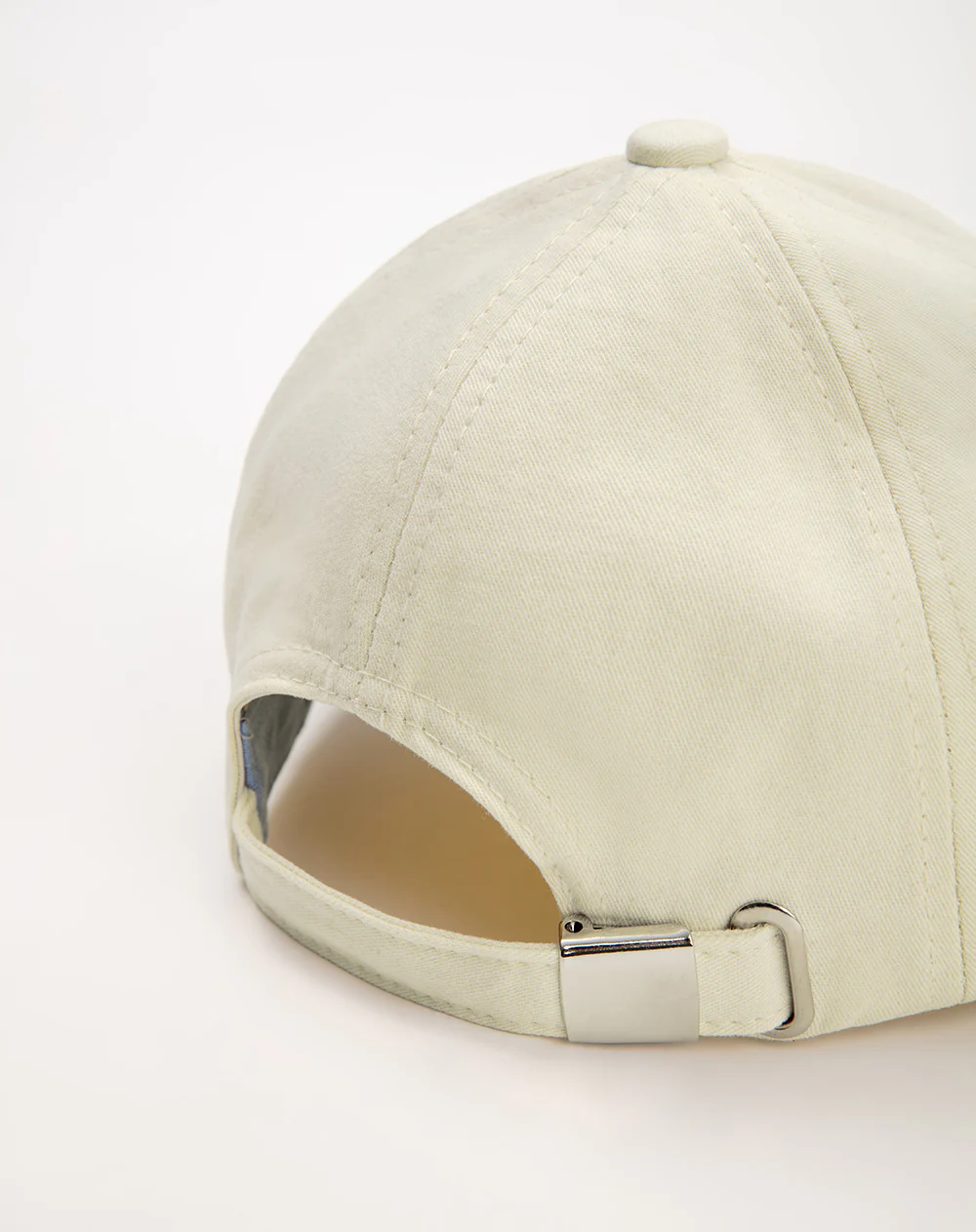 Gorra bordada crudo unisex - Image 3