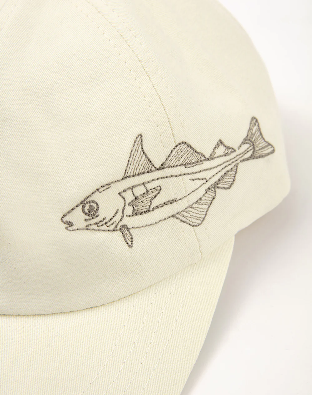 Gorra bordada crudo unisex - Image 4