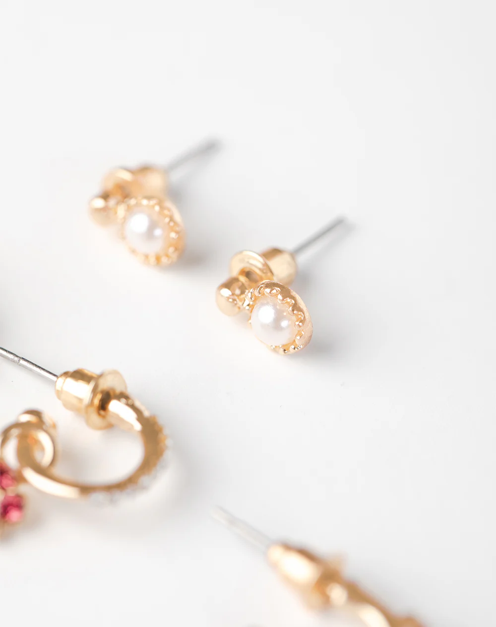 Aretes pack x6 dorados - Image 4