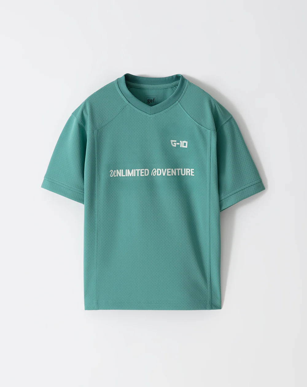 Camiseta regular azul estampado niño - Image 5