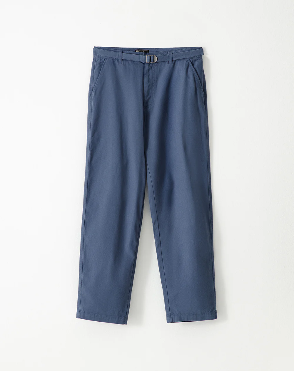 Pantalón chino drill algodón azul hombre - Image 5