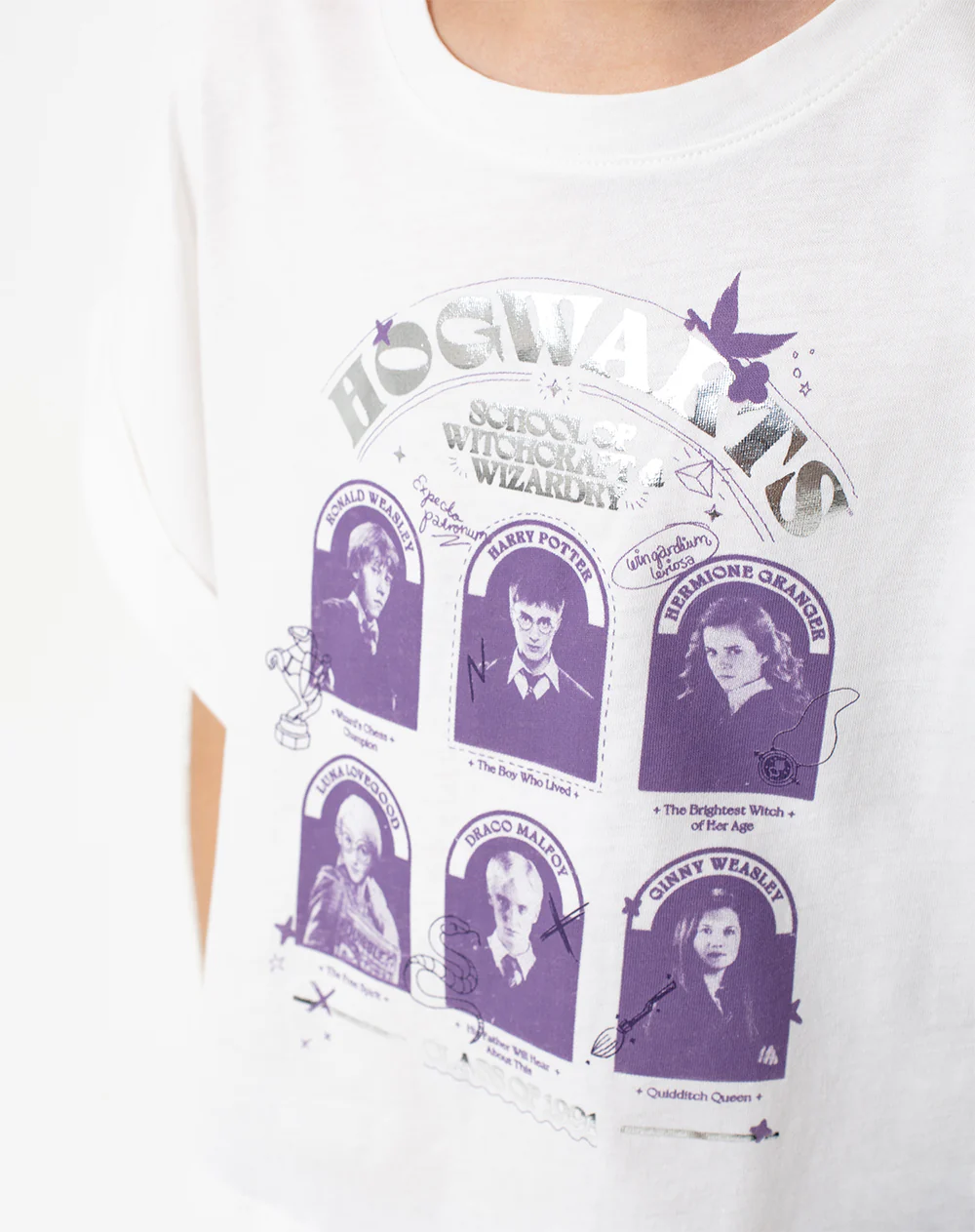 Camiseta regular Harry Potter crema niña - Image 4