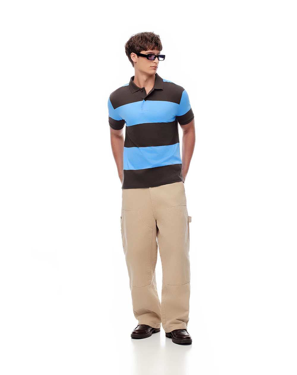 Polo regular algodón rayas hombre - Image 3