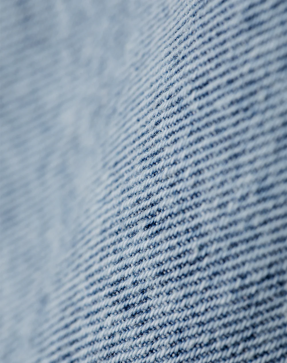 Falda short tiro alto denim índigo claro mujer - Image 8